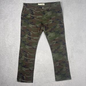 Rustic Dime Men's Camouflage Slim Fit Jeans Pants Size 38 Slim Modern Fit